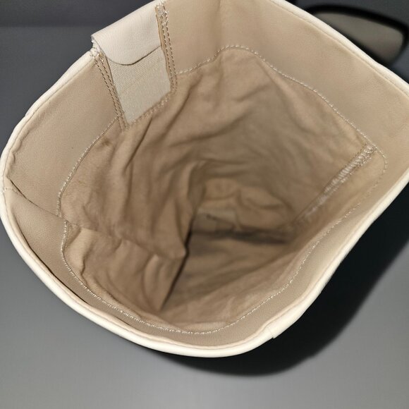 Sam Edelman Wade Knee High Boot Womens 10 Ivory Cream Leather Block Heel NEW - Picture 13 of 16